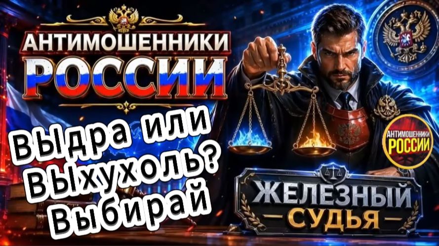 ЖЕЛЕЗНЫЙ СУДЬЯ  ТО ТЮЛЕНЬ ПОЗВОНИТ ТО ОЛЕНЬ...  МОШЕННИКИ ЗВОНЯТ ПО ТЕЛЕФОНУ