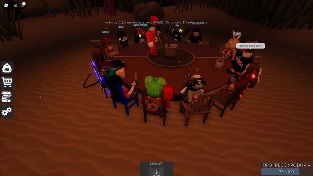 ЗЛОЙ КЛОУН УБИЙЦА в игре Смерть в коробке роблокс  Death in the Box roblox  Мафия на выживание