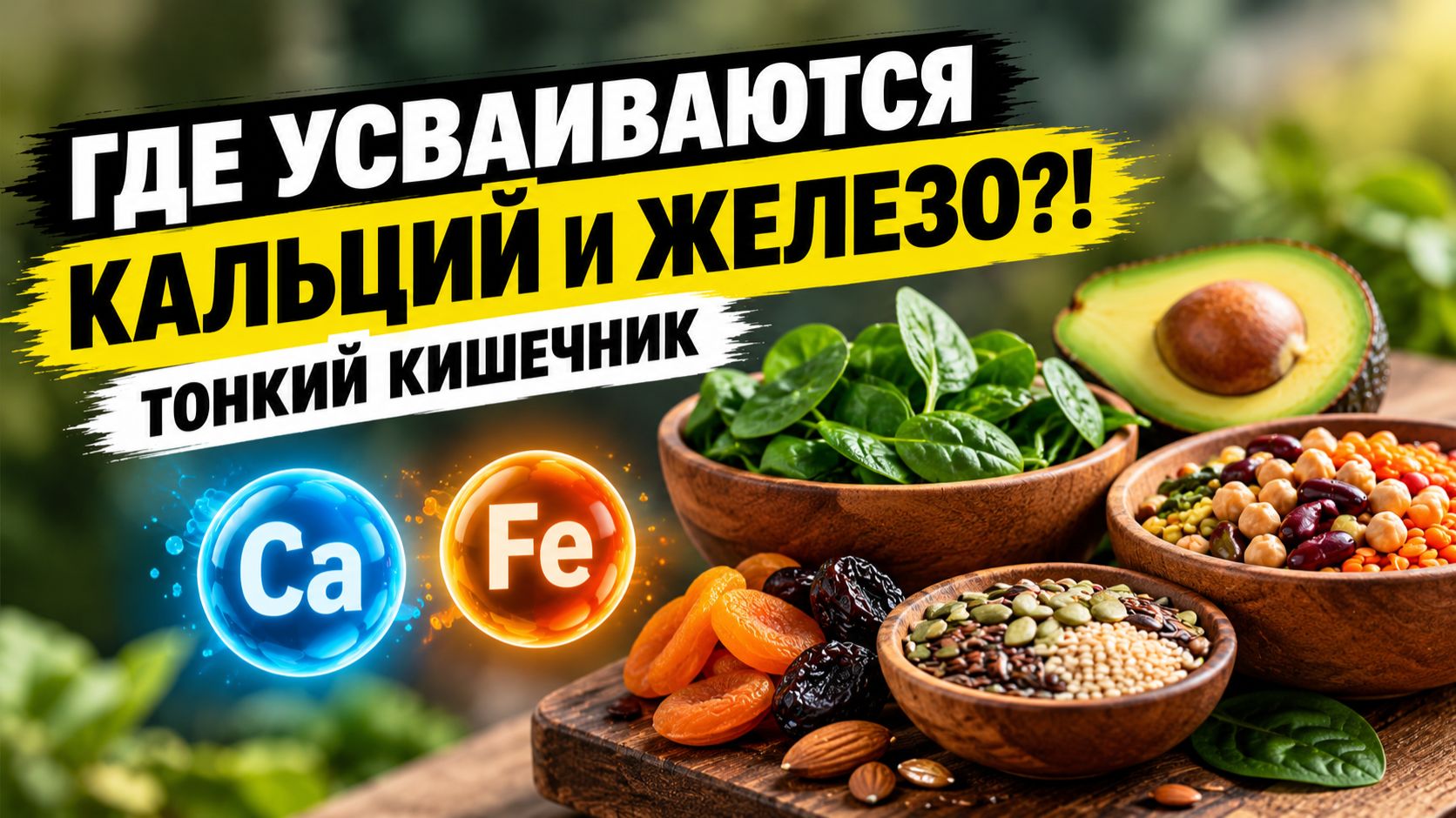 Тонкий кишечник - место где усваивается кальций и железо | Кристина Хлыстова