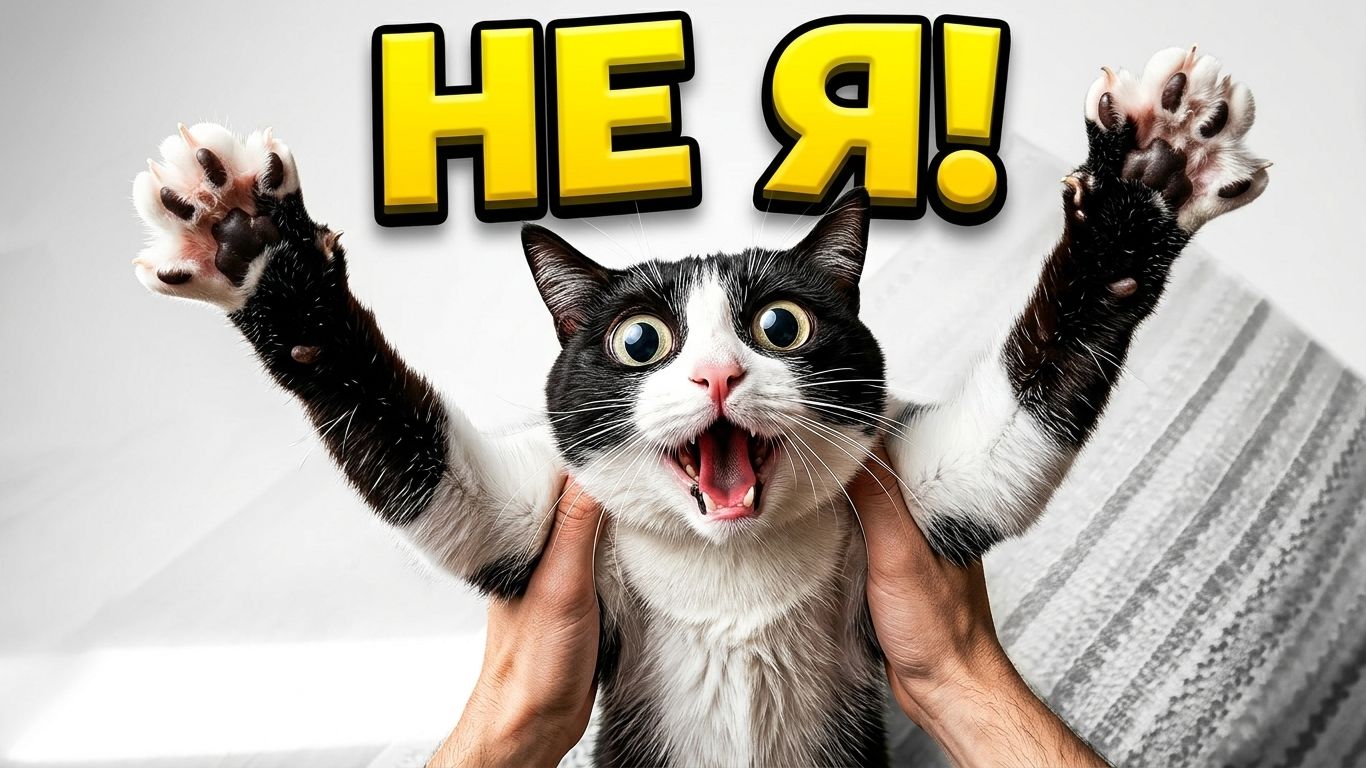 КТО ЭТО РАЗБИЛ?! 🙀 Смешные Коты Не Признают Вину