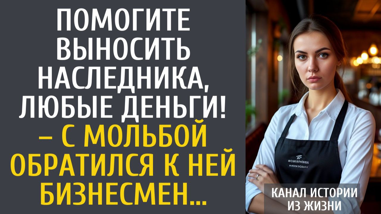 Истории из жизни: Помогите выносить наследника плачу любые деньги!  с мольбой обратился бизнесмен