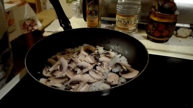 Картошка с грибами вкусный рецепт