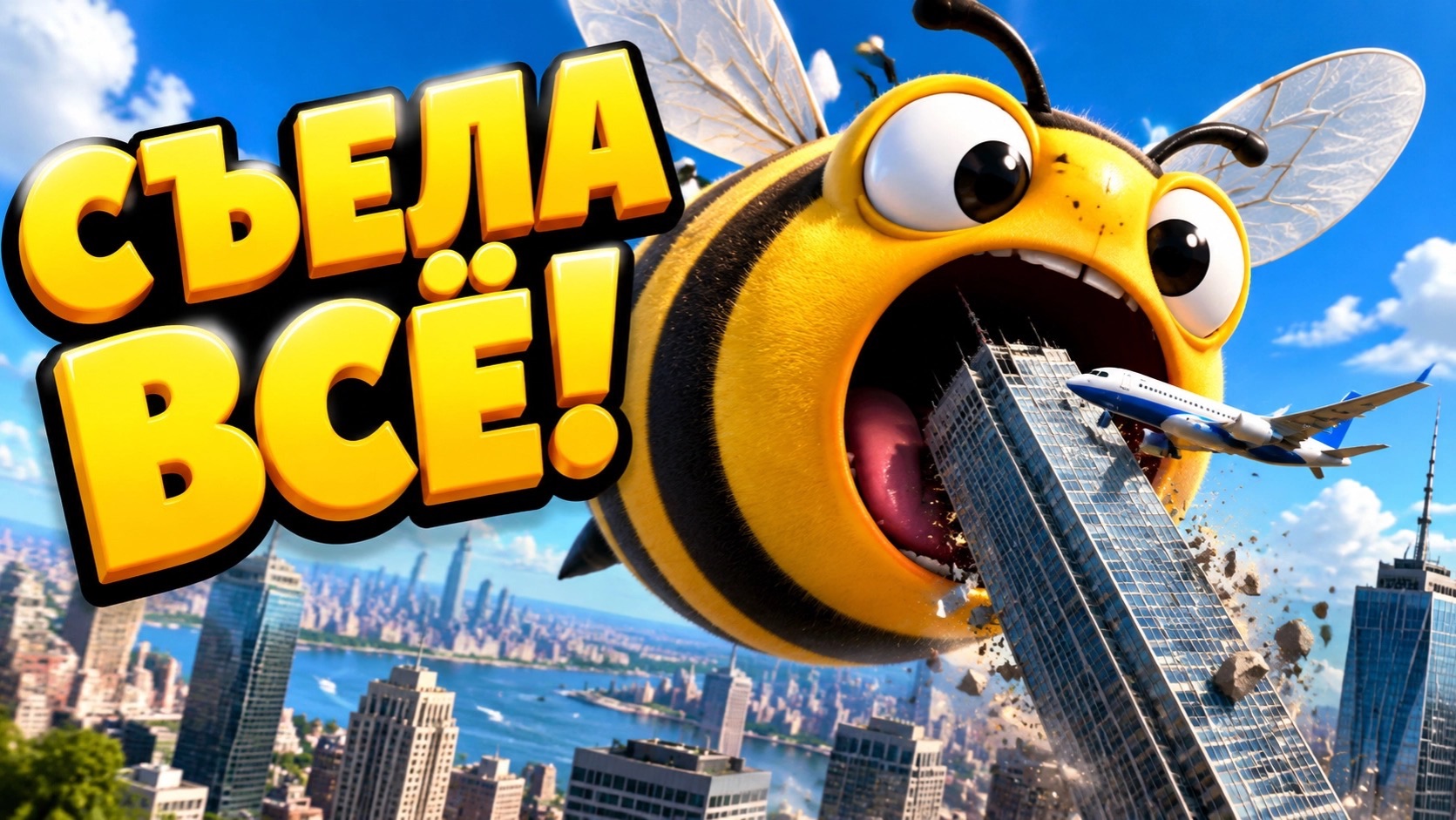 🐝 СЕКРЕТНЫЙ УРОВЕНЬ ЗА ОГРОМНУЮ ПЧЕЛУ-СЛАДКОЕЖКУ!