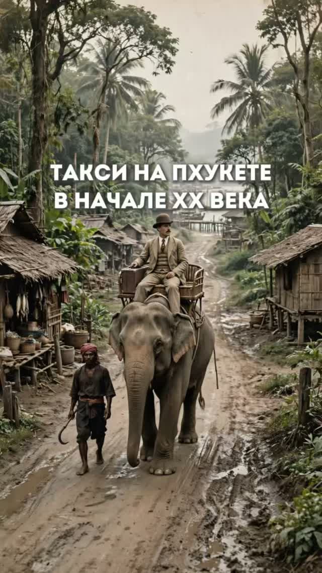 Транспорт на Пхукете в начале XX века