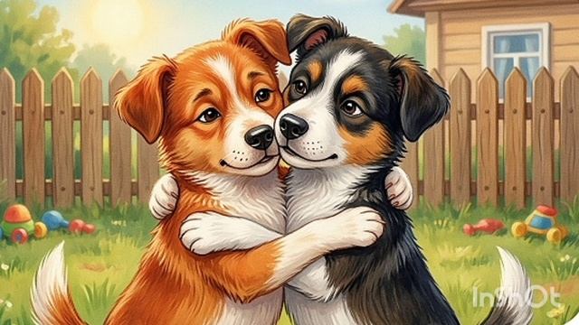 СОБАЧЬЯ ДРУЖБА  БАСНЯ  И. КРЫЛОВ