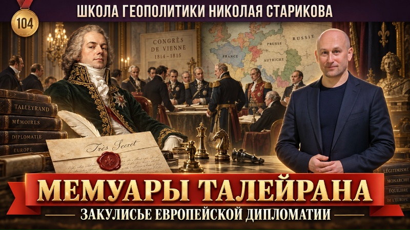 104. Мемуары Талеирана. Закулисье европеискои дипломатии и доктрина легитимизма