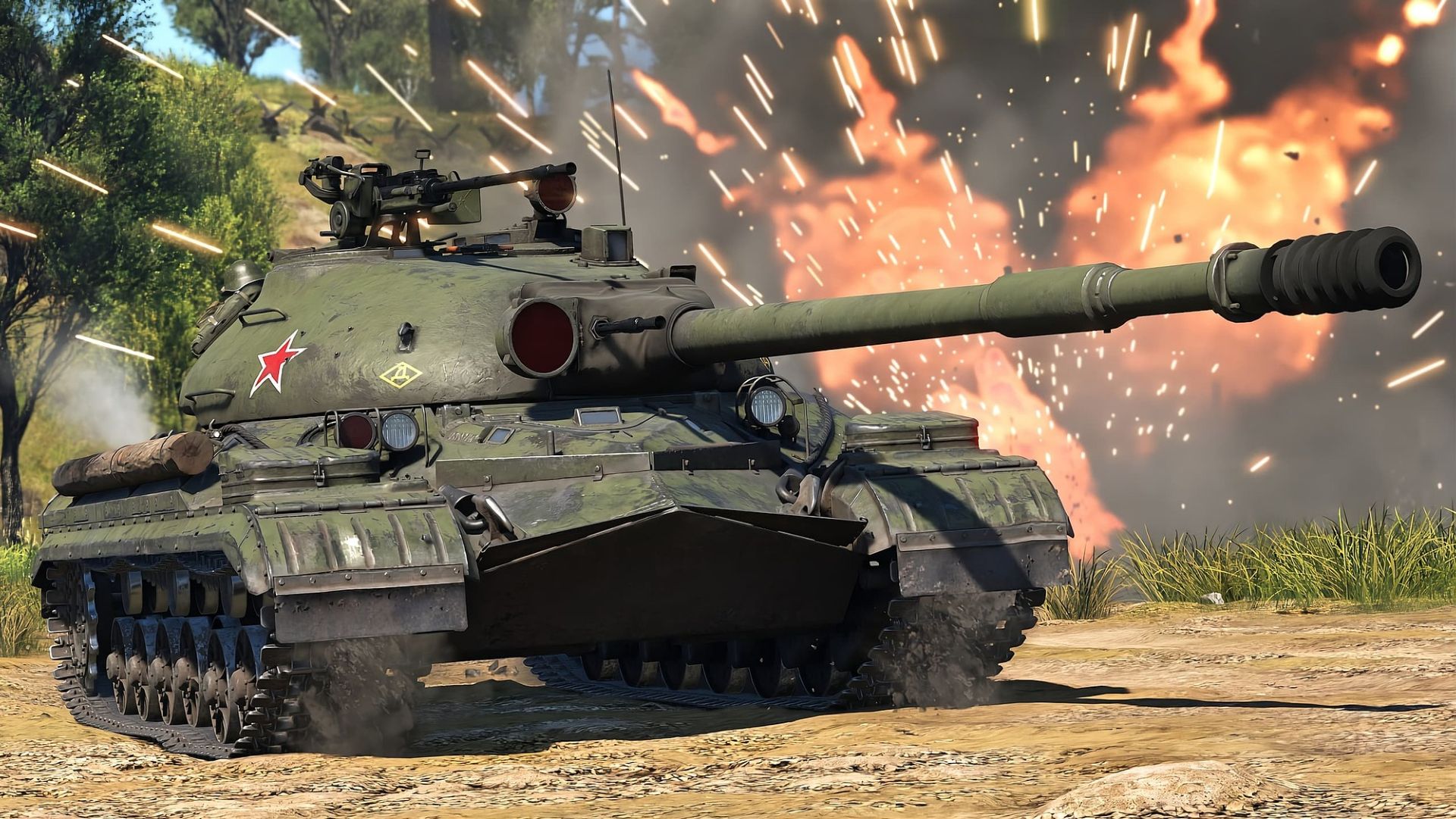 WarThunder играет на Советских Тяжах в Реалистическом режиме!