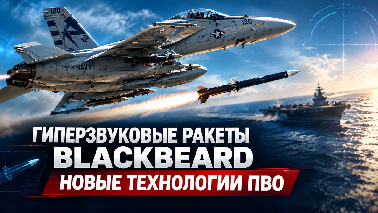 США ИСПЫТАЛИ ГИПЕРЗВУКОВЫЕ РАКЕТЫ BLACKBEARD