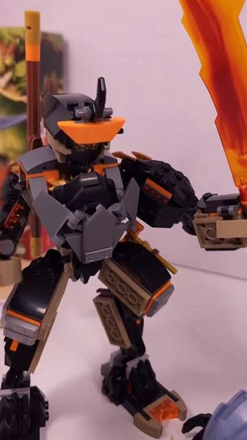 LEGO NINJAGO Боевой дракон Риу 71855 против Боевого робота Коула и дракона Зейна 71854
