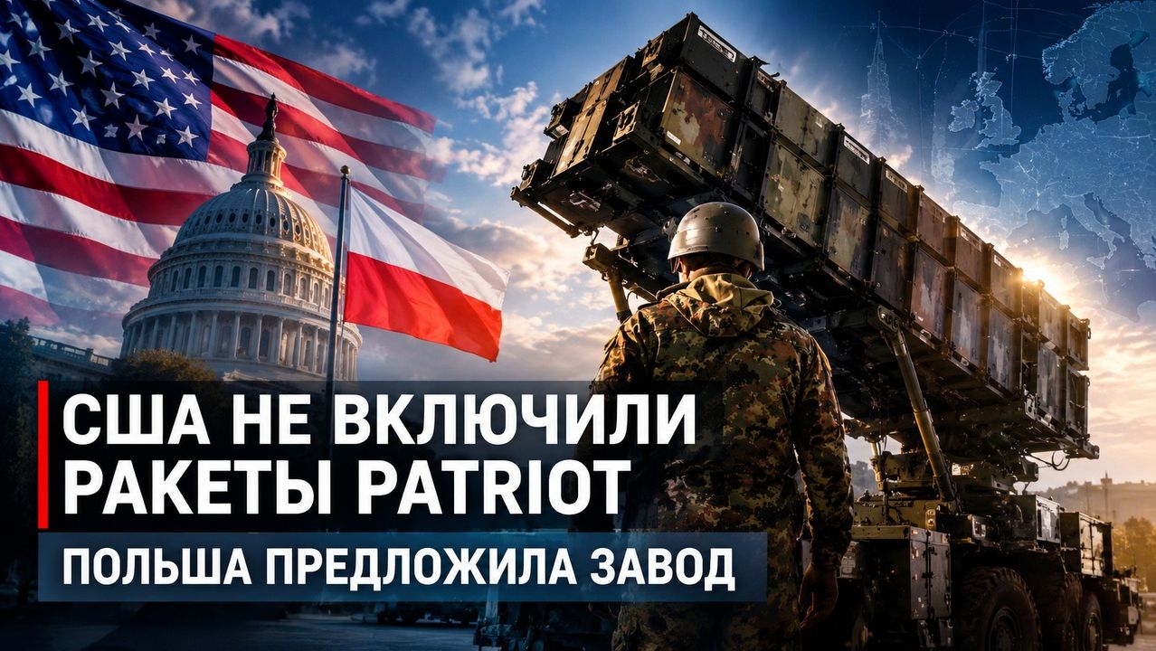 США НЕ ВКЛЮЧИЛИ РАКЕТЫ PATRIOT В ПОМОЩЬ УКРАИНЕ