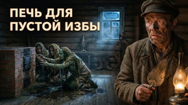 ПЕЧЬ ДЛЯ ПУСТОИ ИЗБЫ  ДЕРЕВЕНСКАЯ БАИКА  РАССКАЗ