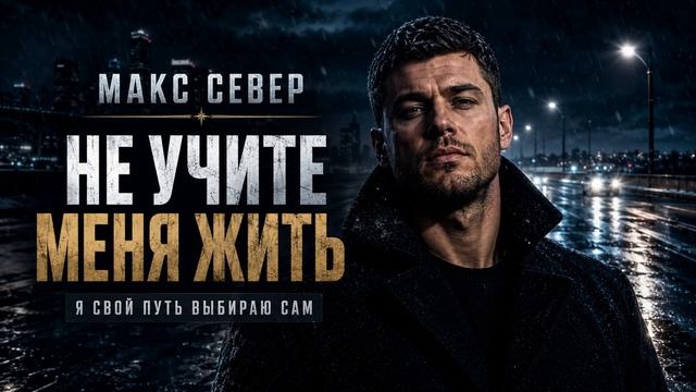 МАКС СЕВЕР  НЕ УЧИТЕ МЕНЯ ЖИТЬ  Сильная мужская песня о жизни