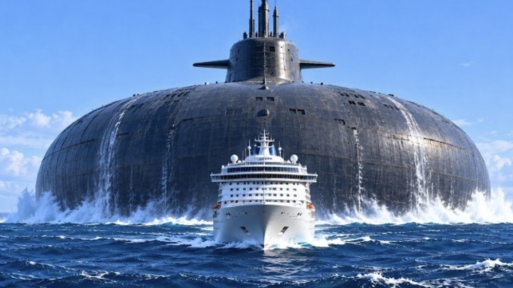 Крупнейшая подлодка в мире как устроен гигант на 48000 тонн.