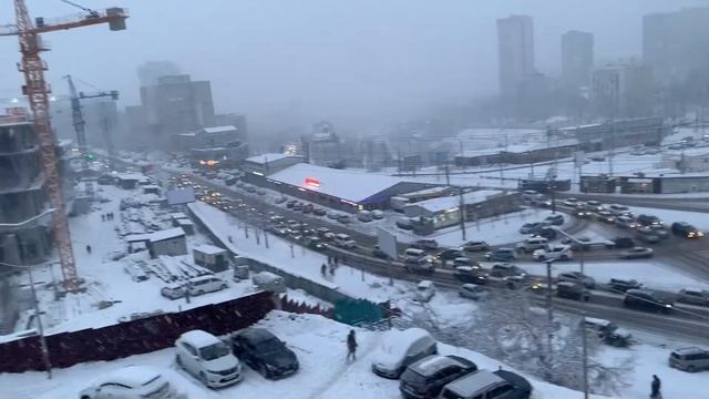 Первый снег 2021