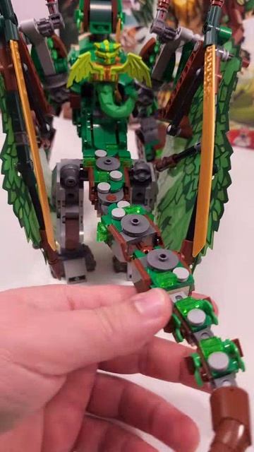 LEGO NINJAGO Дракон жизни 71859 1050 деталей. Обзор