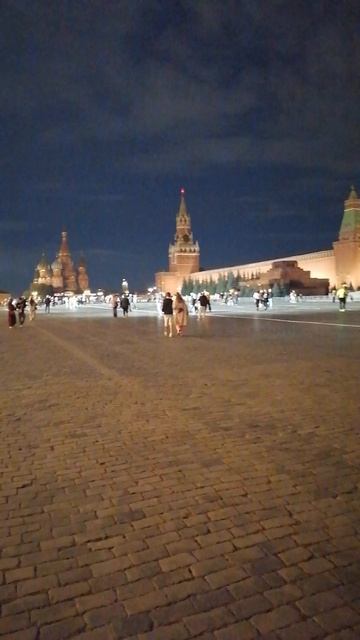 Вечерняя Красная площадь