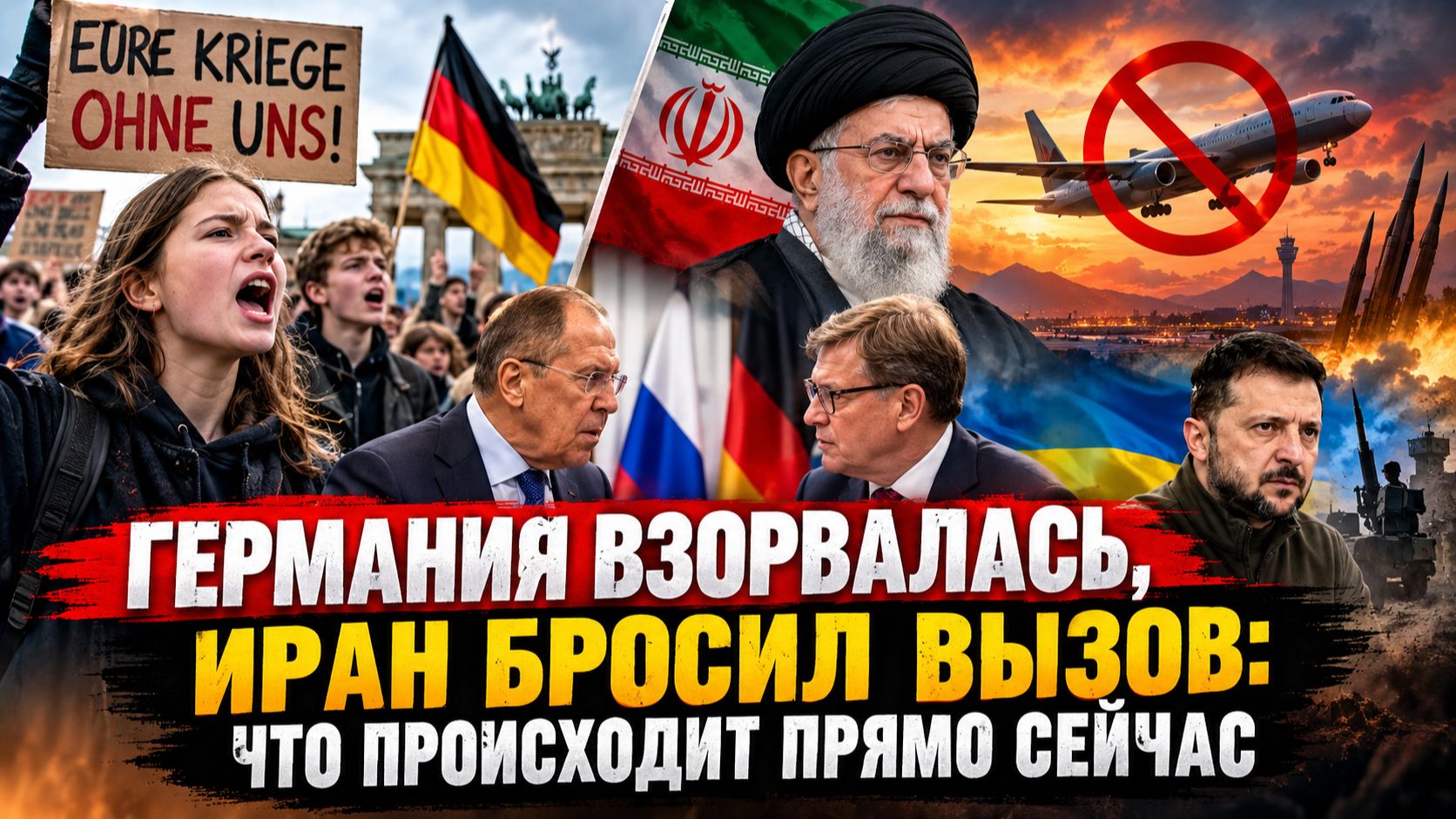 МИР МЕНЯЕТСЯ: ГЕРМАНИЯ ИРАН РОССИЯ И УКРАИНА