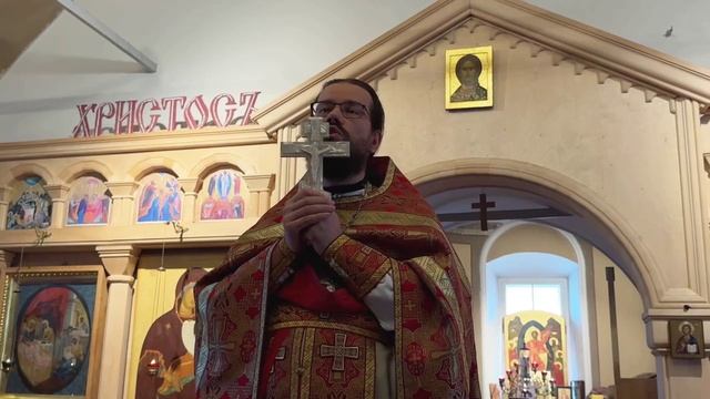 Проповедь иерея Павла Каледы в Праздник Воздвижения Креста Господня