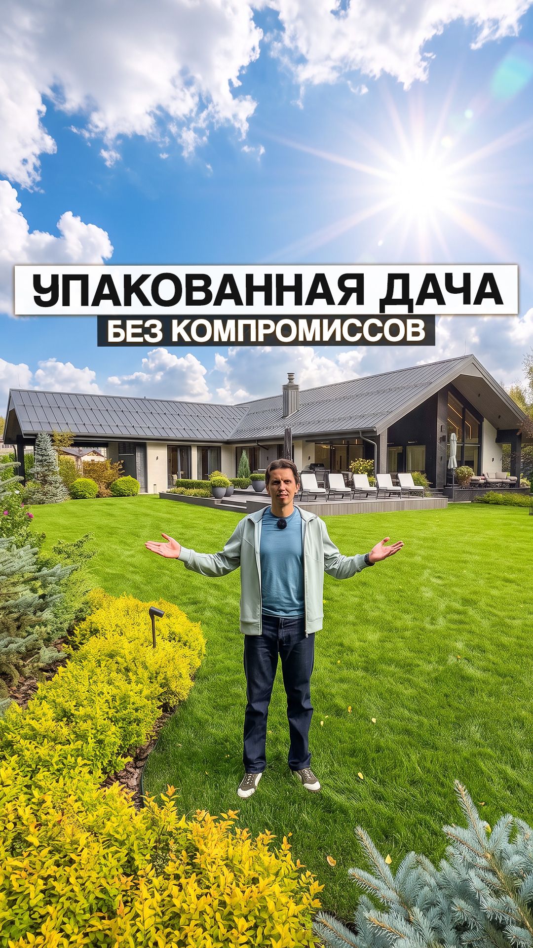 Упакованная дача 507 м² без компромиссов! Здесь продумали вообще всё! Дом на дереве, лес и футбол