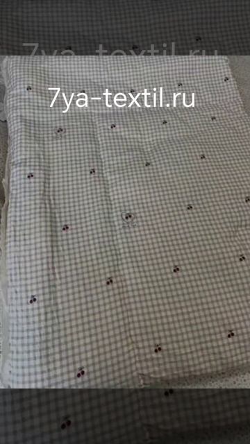 Покрывало  с цветочным принтом 