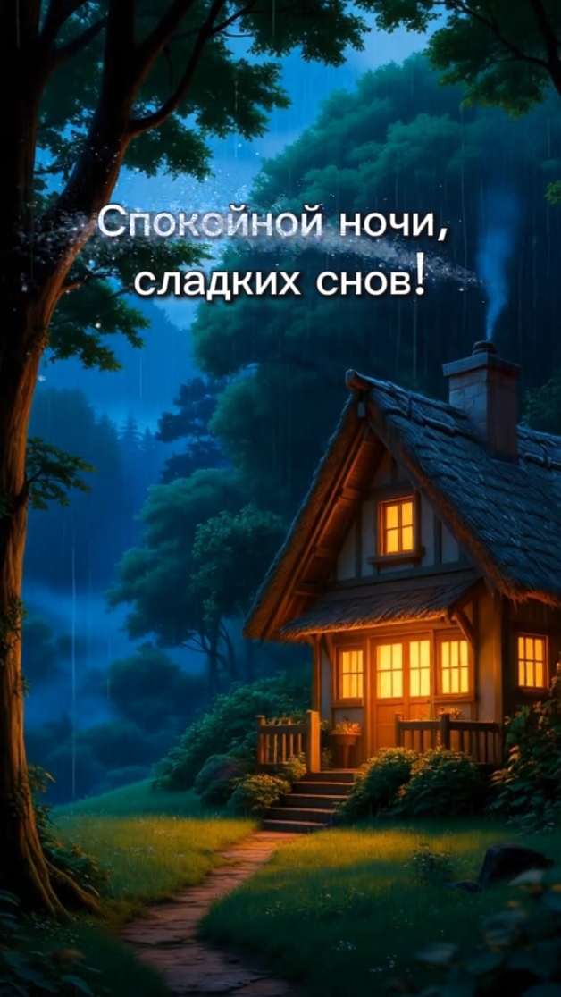 Спокойной ночи сладких снов.