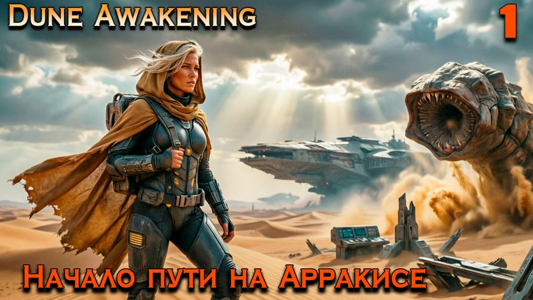 Dune Awakening # 1.  Начало пути на Арракисе.