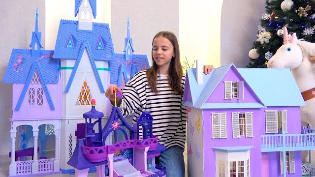 Каникулы Насти на даче My little Nastya