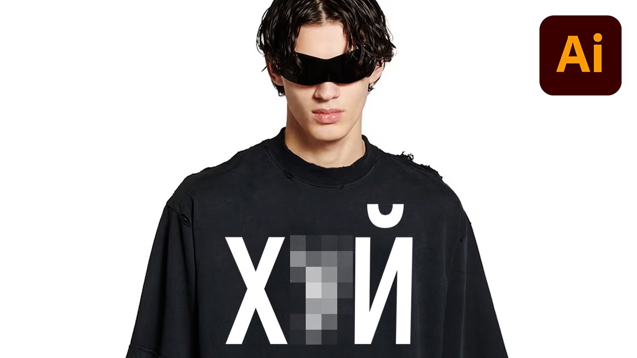 Создал коллекцию одежды в Adobe Illustrator