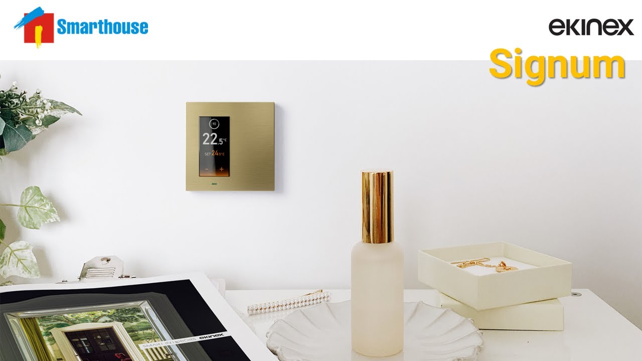 knx Простою мовою про ekinex - для дизайнерів та архітекторів. Огляд дизайну Signum