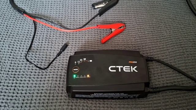 Обзор  CTEK PRO  25 S.  Первые впечатления  от  нового Автоматического Зарядного Устройства.