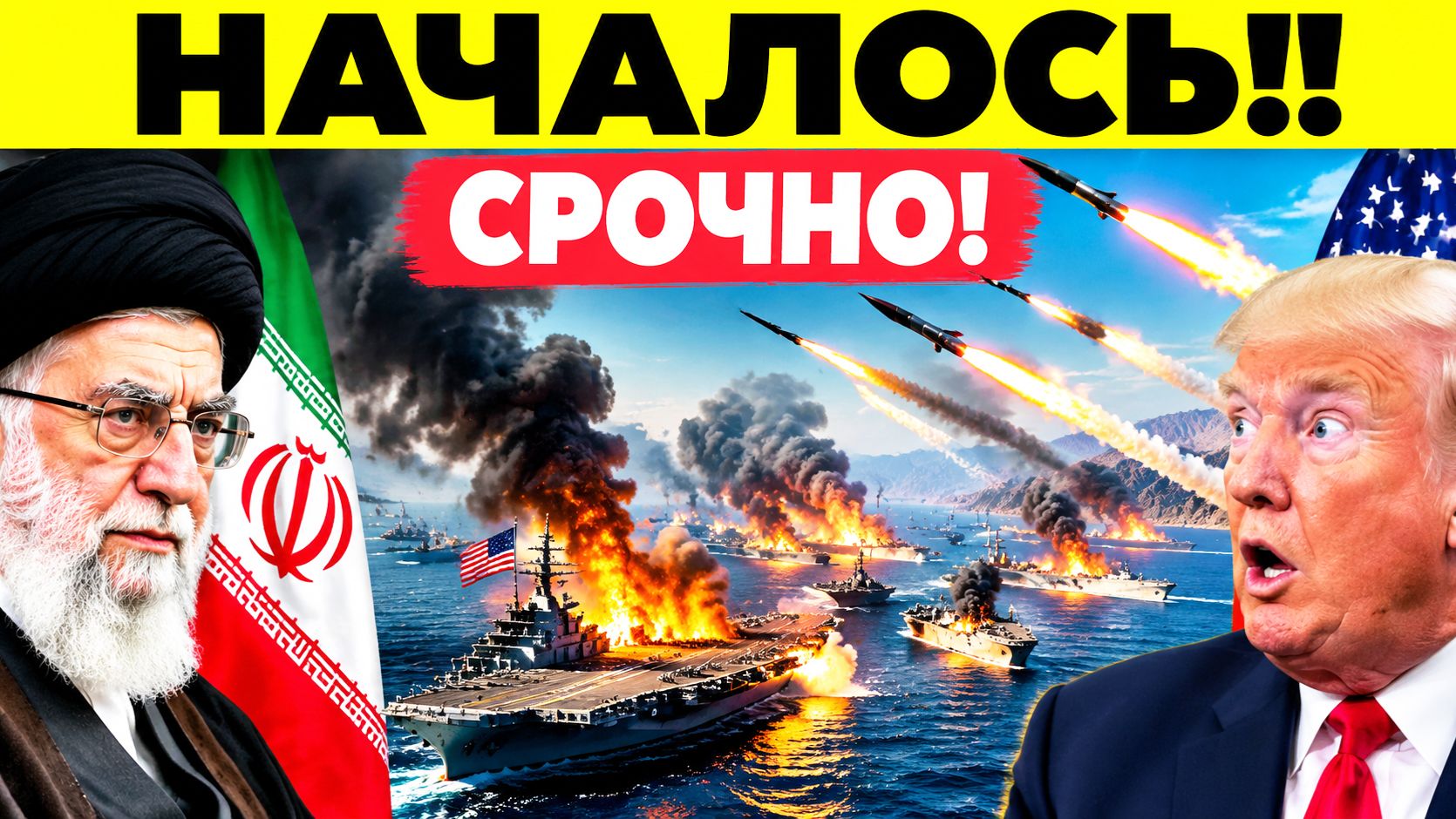 ⚡Иран начал шокирующую атаку в Ормузском проливе — США такого не ожидали