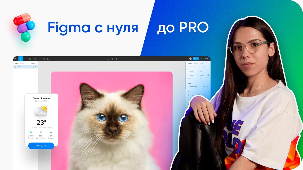 Мини-курс Figma за 29 минут с нуля 2024. Обзор программы и основы веб-дизайна без воды