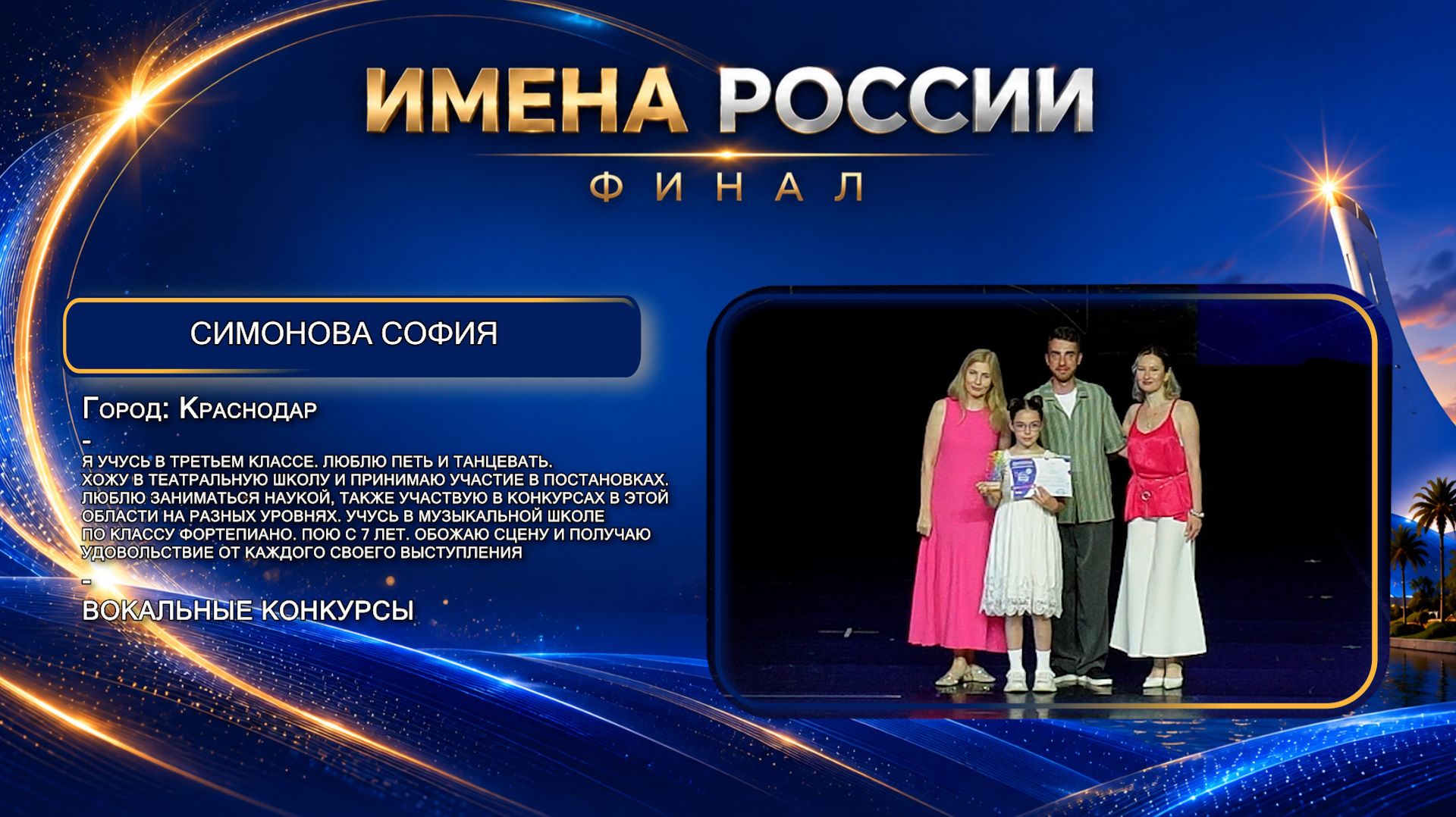 Симонова София_Все наоборот - Имена России Сочи