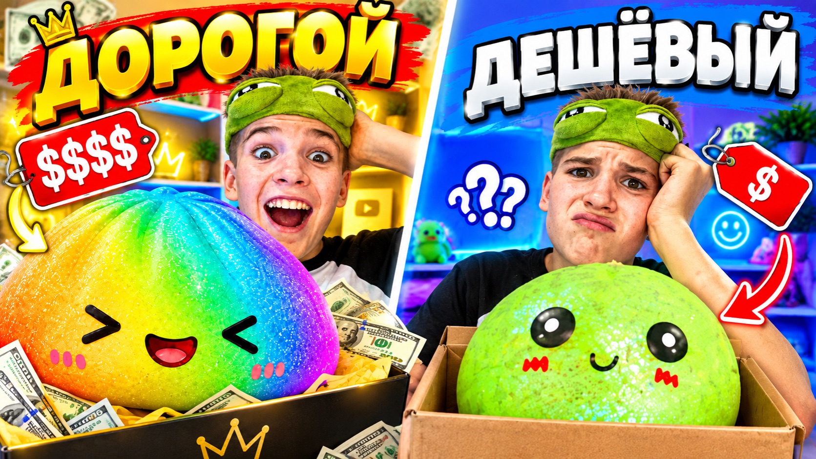 ДОРОГОЙ или ДЕШЁВЫЙ сквиш?