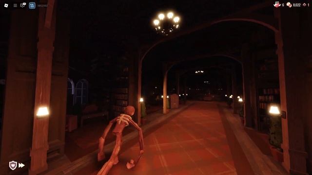 БОМБЕЗНАЯ НОЧЬ - Игра в кальмара ДОРС роблокс  Doors roblox  Выживание в библиотеке 4