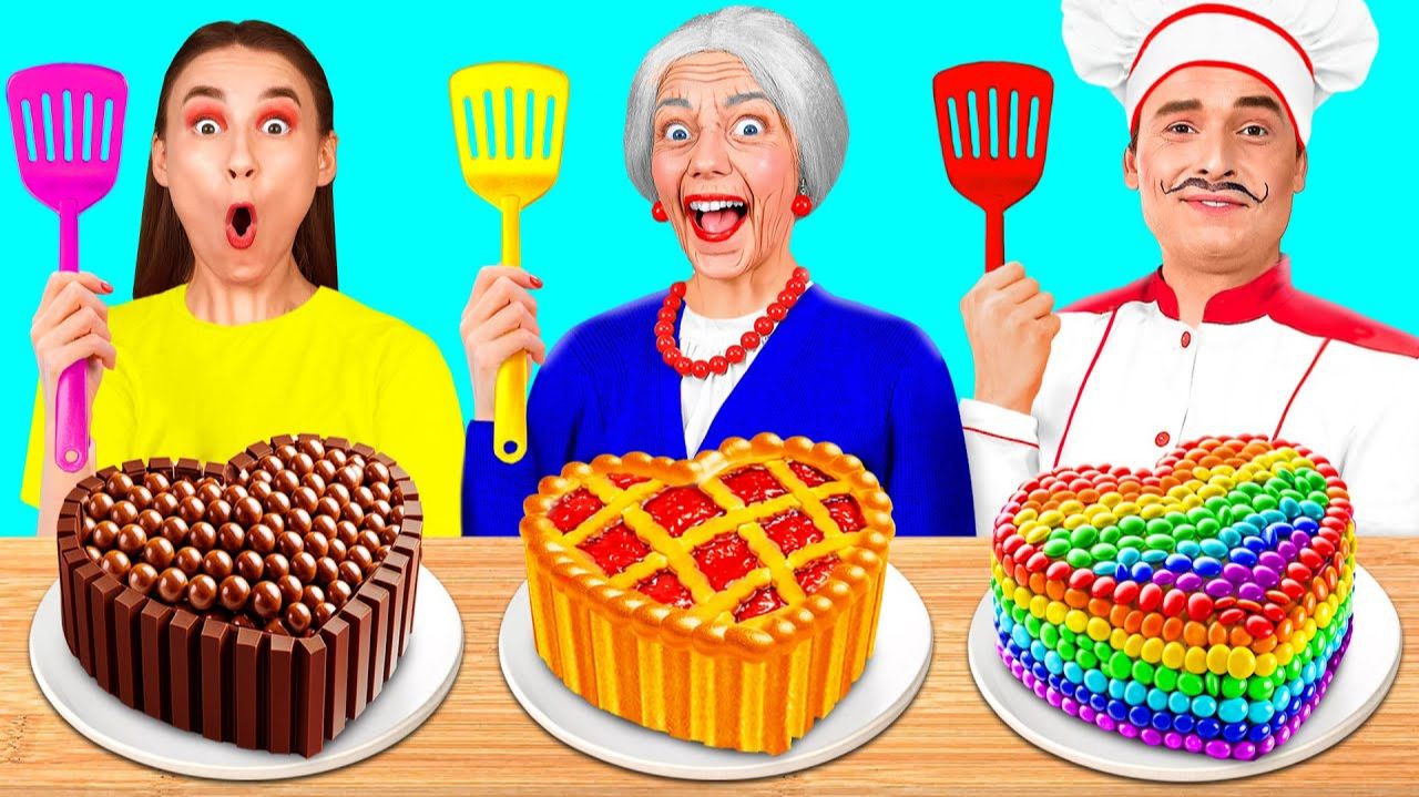 Кулинарный Челлендж Я против Бабушки  Забавные Кухонные Лайфхаки от Fun Teen