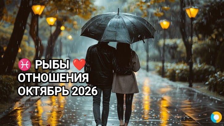  РЫБЫ  ОТНОШЕНИЯ ОКТЯБРЬ 2026