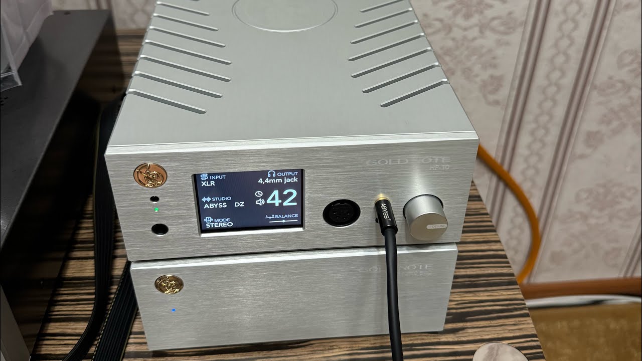 GoldNote HP-10 deluxe c GoldNote PSU-10 EVO первые впечатления