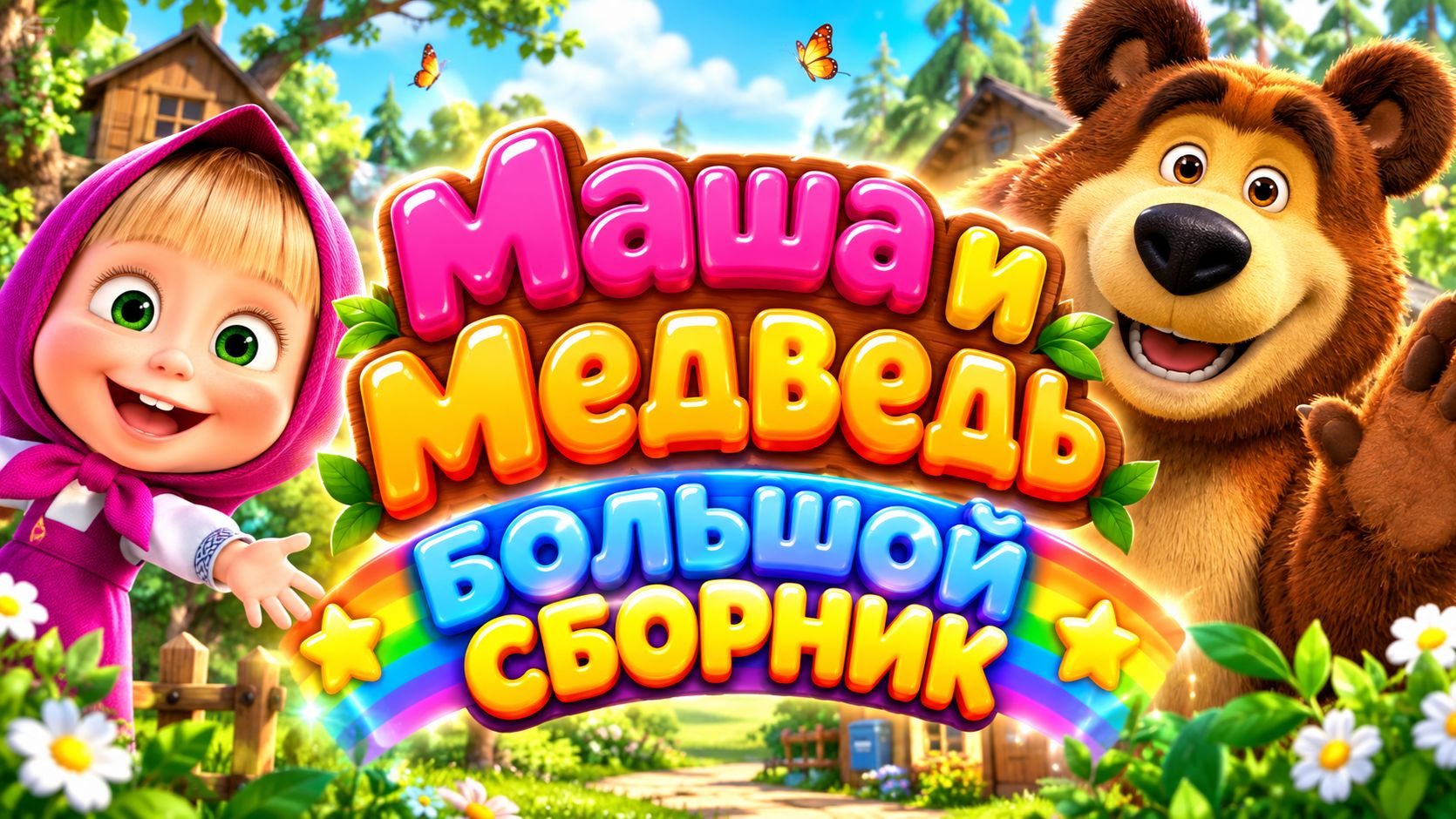 МАША И МЕДВЕДЬ  БОЛЬШОЙ СБОРНИК МУЛЬТИКОВ  СТРИМ