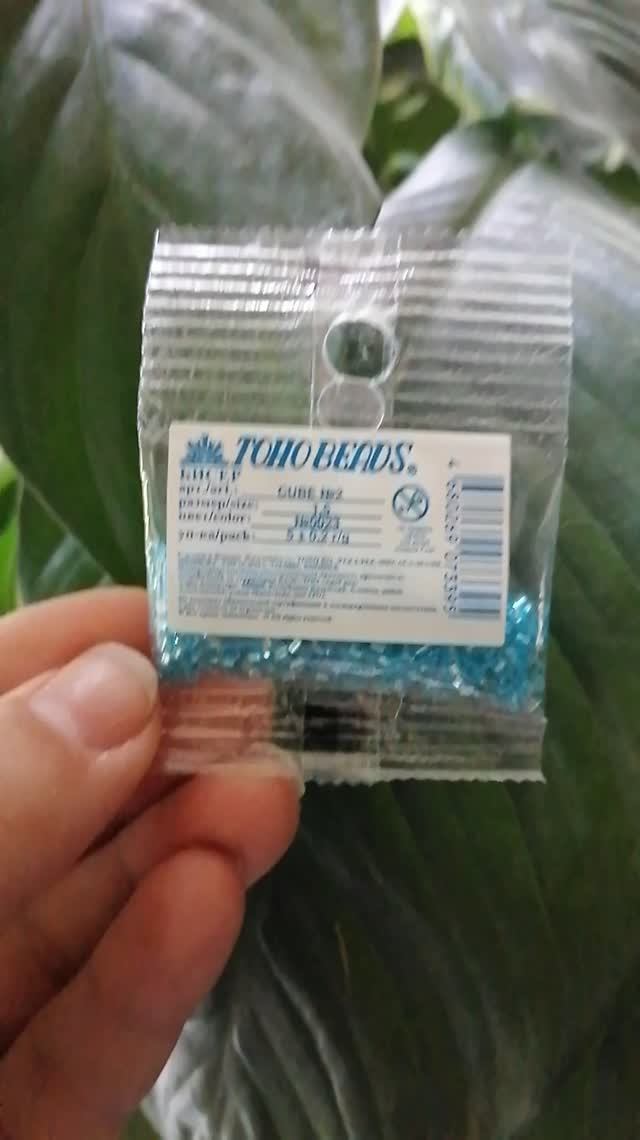 Японский бисер TOHO BEADS CUBE  2