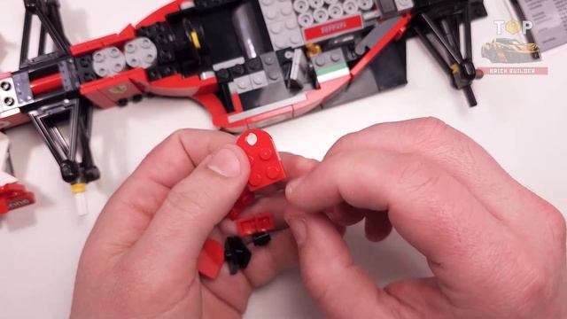 LEGO Icons Ferrari F2004 & Michael Schumacher (11375) [735 шт] Пошаговые инструкции по сборке