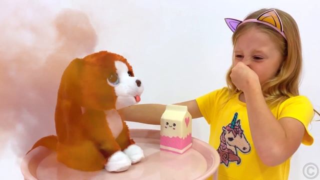 Настя и её новая кукла! Игра в куклы