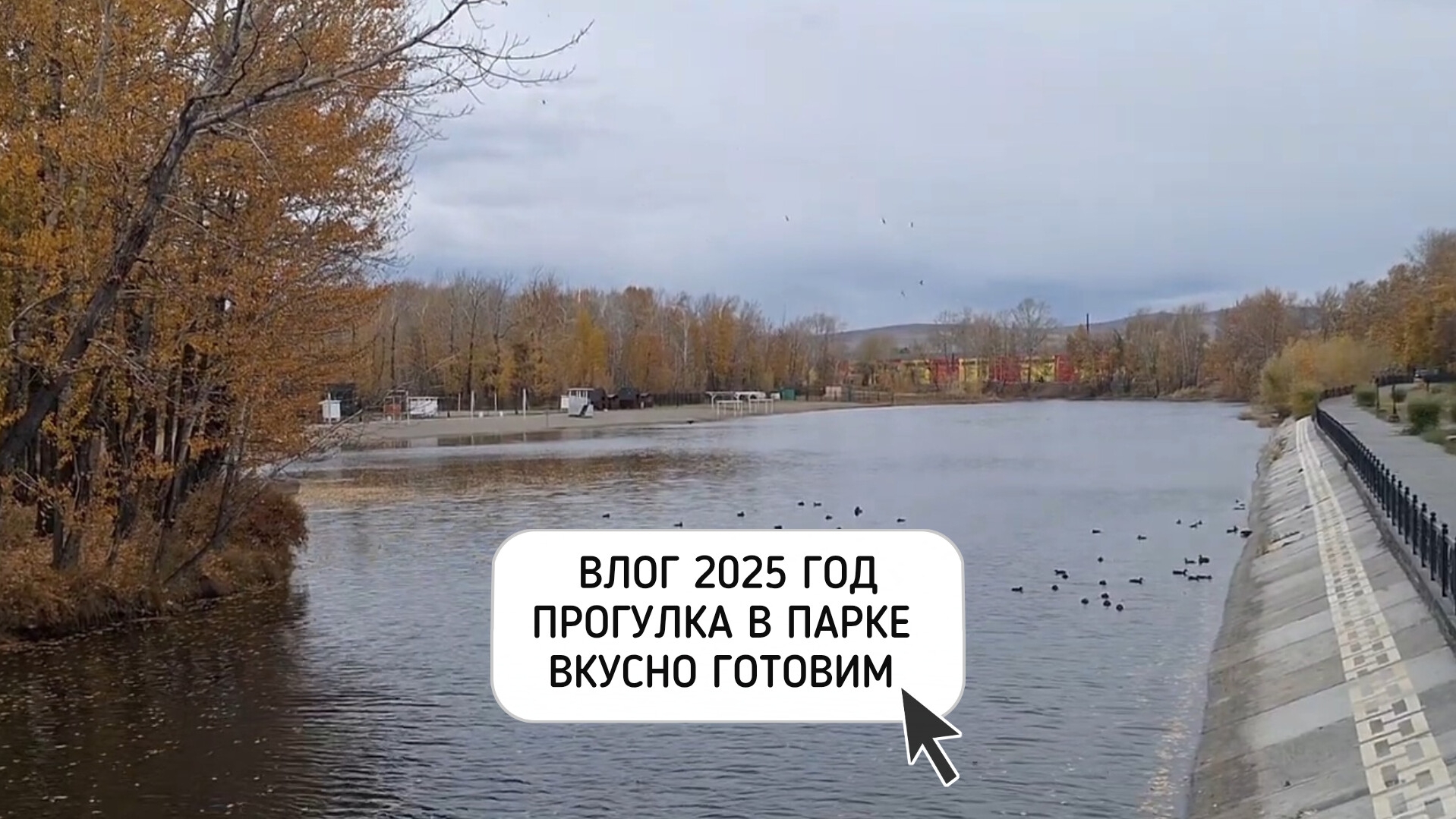 Влог 2025 года осень  прогулки вкусно готовим!