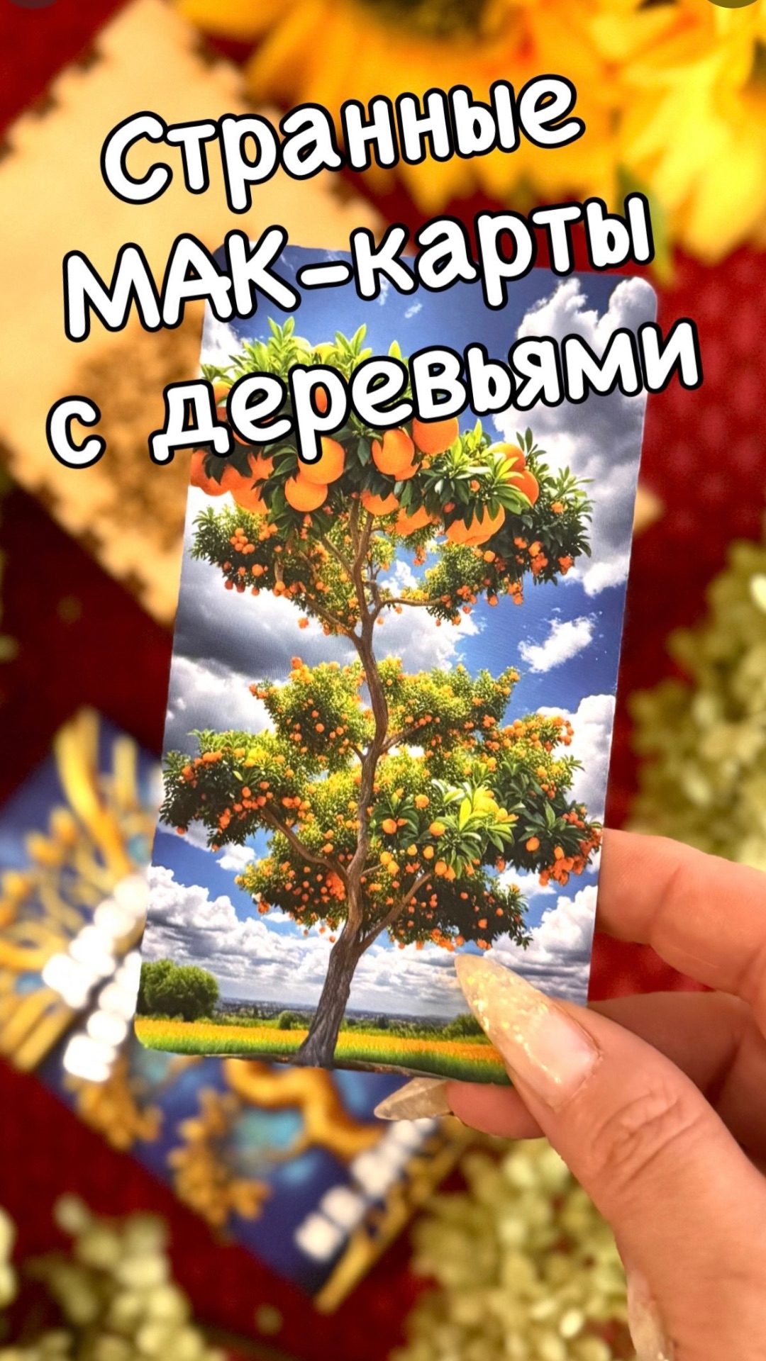 Странные МАК-карты  Послание для тебя  Древо Познаний обзортаро распаковка