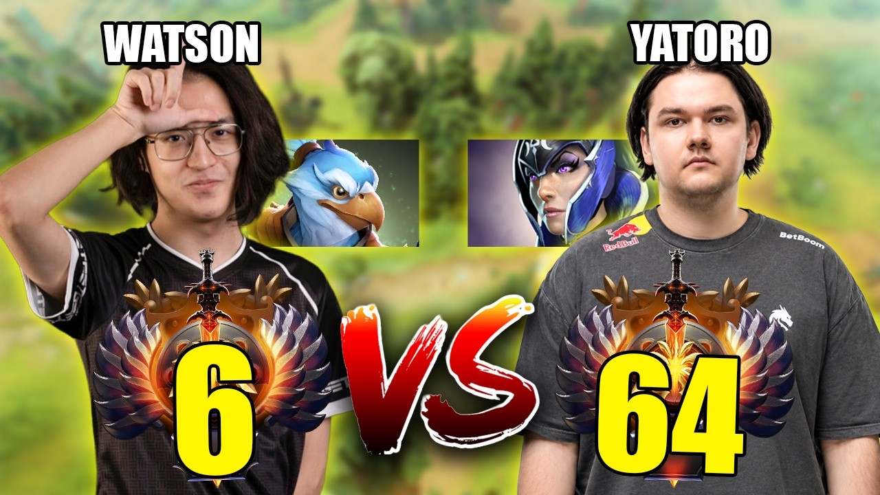 ПОТНАЯ ИГРА! WATSON ПРОТИВ YATORO DOTA 2