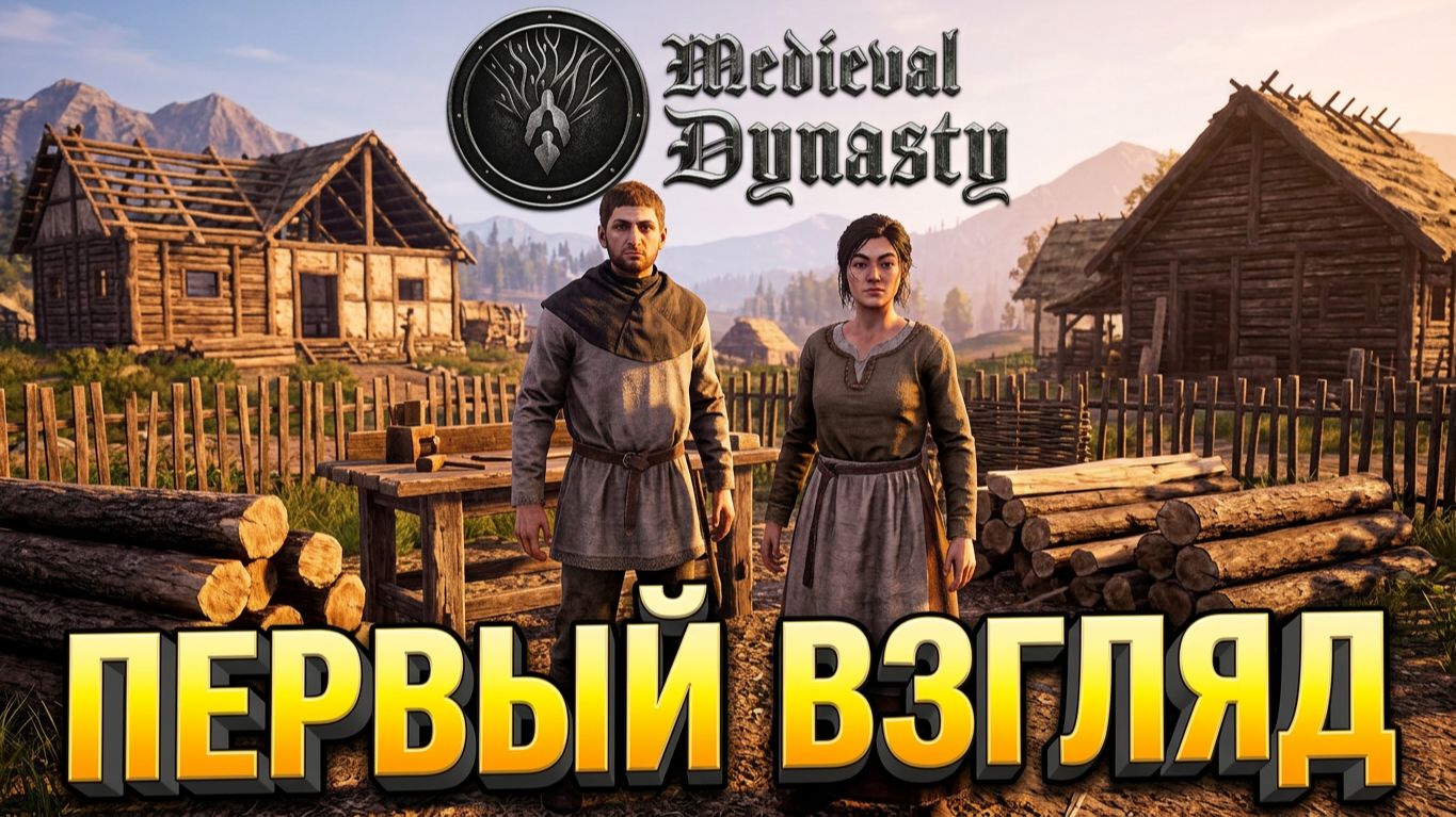 Кооперативная средневековая династия первый взгляд  Medieval Dynasty 4