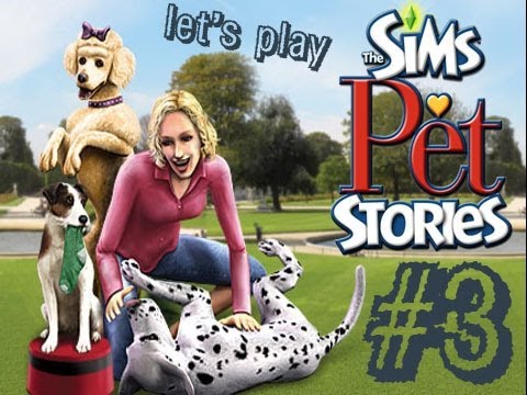 Давай играть в The sims история о питомцах 3 Свидание Сэма и Люси