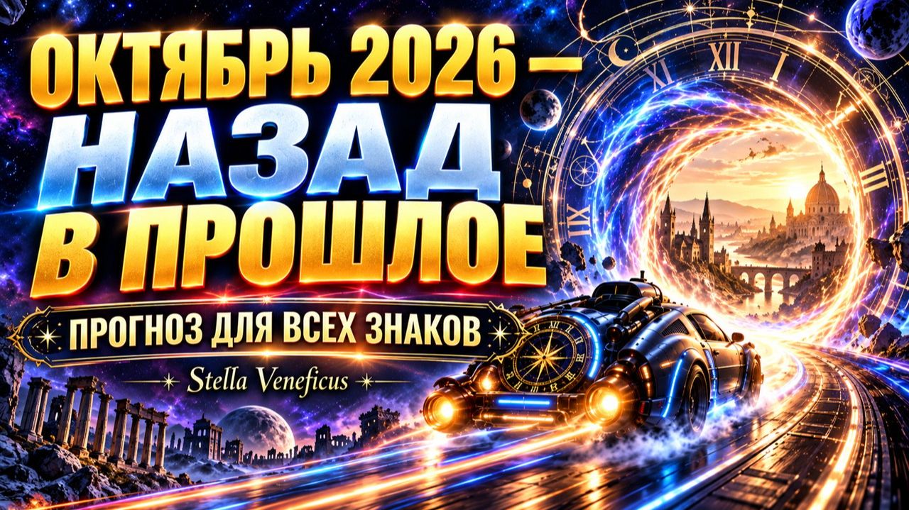 ОКТЯБРЬ 2026  НАЗАД В ПРОШЛОЕ. ВСЕ ЗНАКИ!