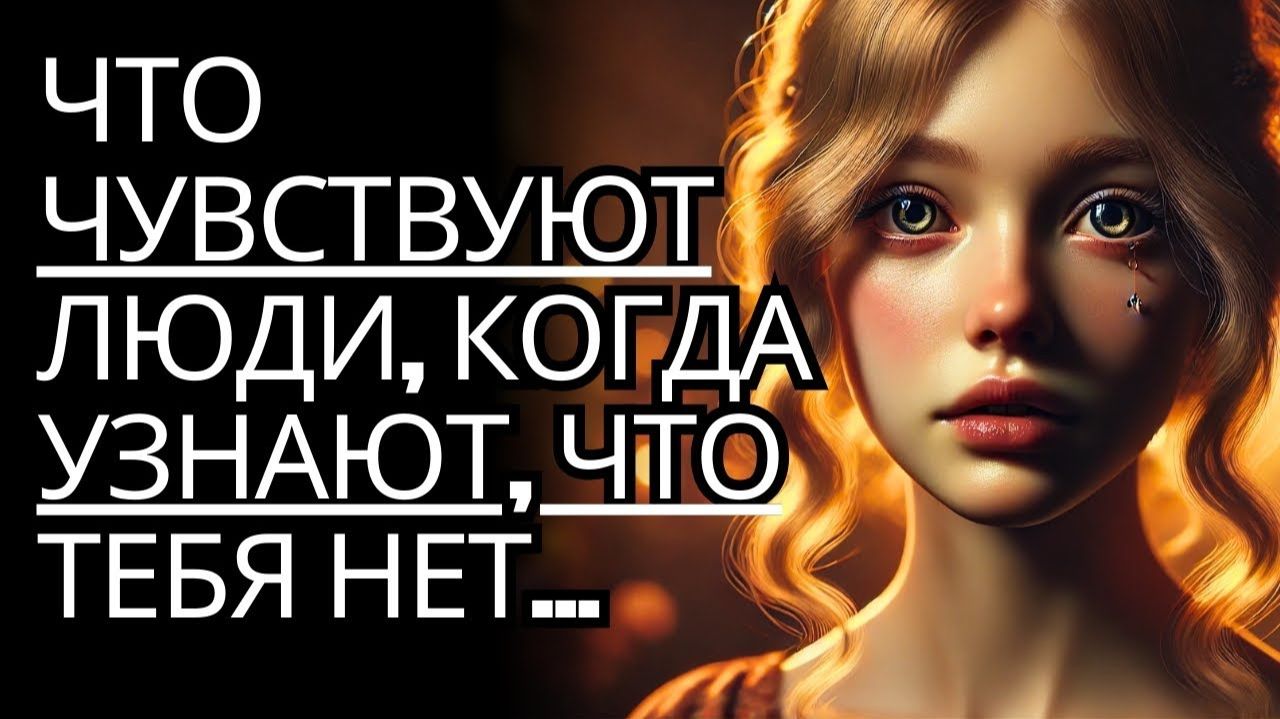 Узнайте что они чувствуют когда понимают что вас нет  Стоицизм на практике