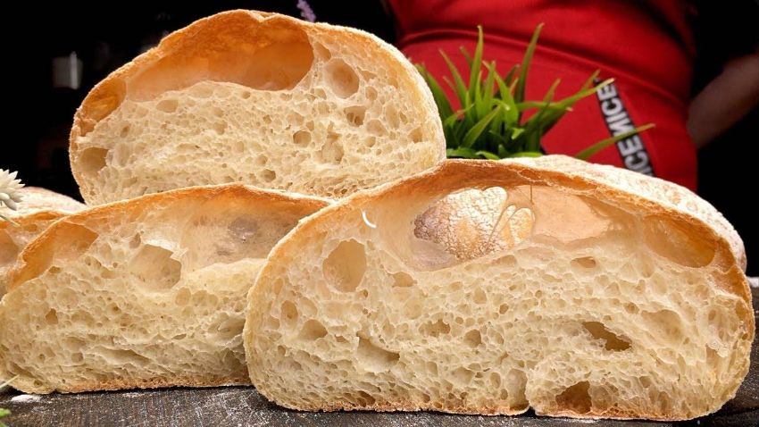 ПЕРЕСТАНЬТЕ ПОКУПАТЬ ХЛЕБ! Готовим воздушную чабатту с крупными порами!